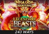 Persentase RTP untuk Legendary Beasts Saga oleh Spadegaming